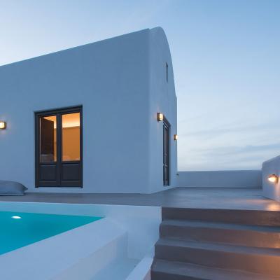 delux suite azar villas santorini 16