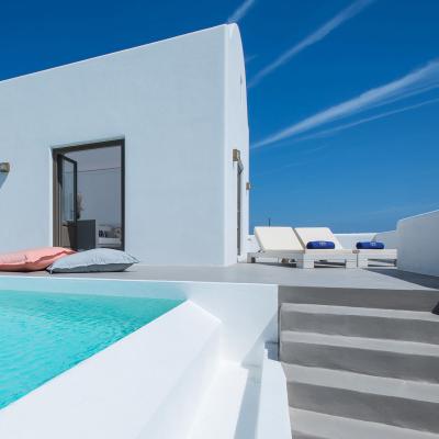 delux suite azar villas santorini 17